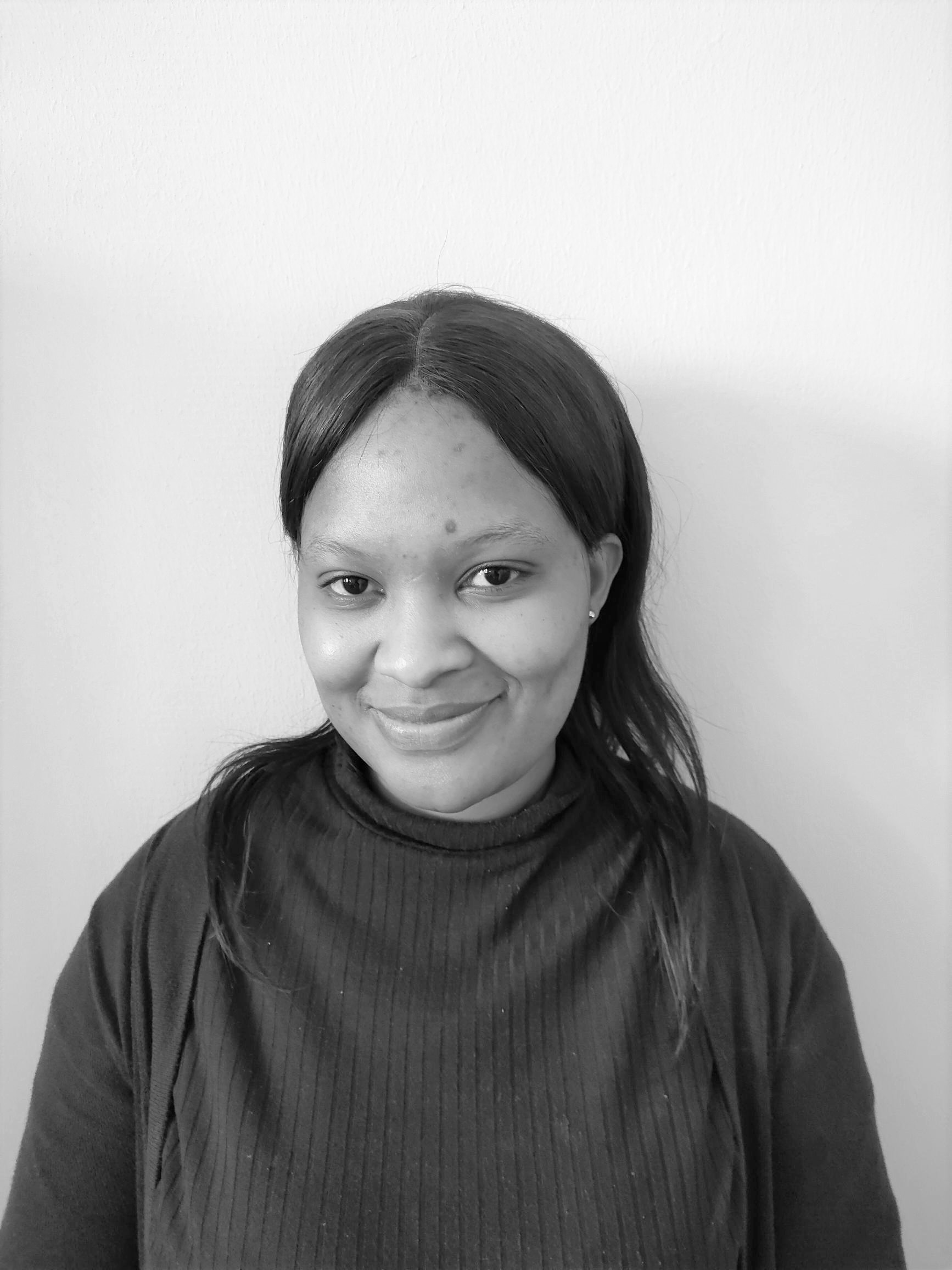 Professional portait photograph of Esther Moeketsi