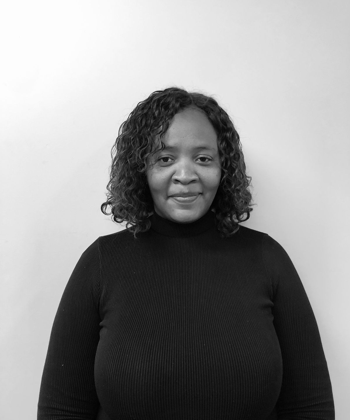 Professional portait photograph of Thelma Zwane