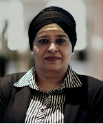 Professional portait photograph of Zaheda Ismail