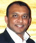 Professional portrait photograph of Srini Govender